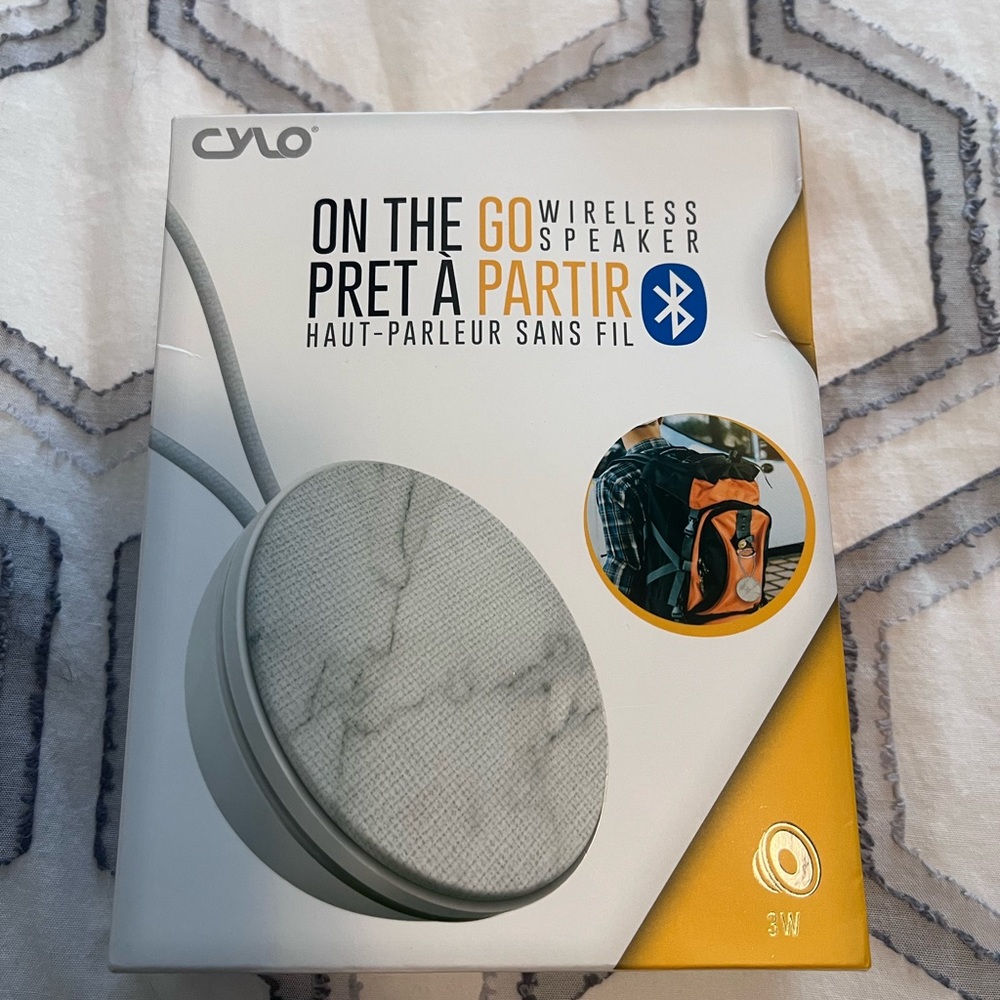 Cylinder On the Go Wireless Speaker